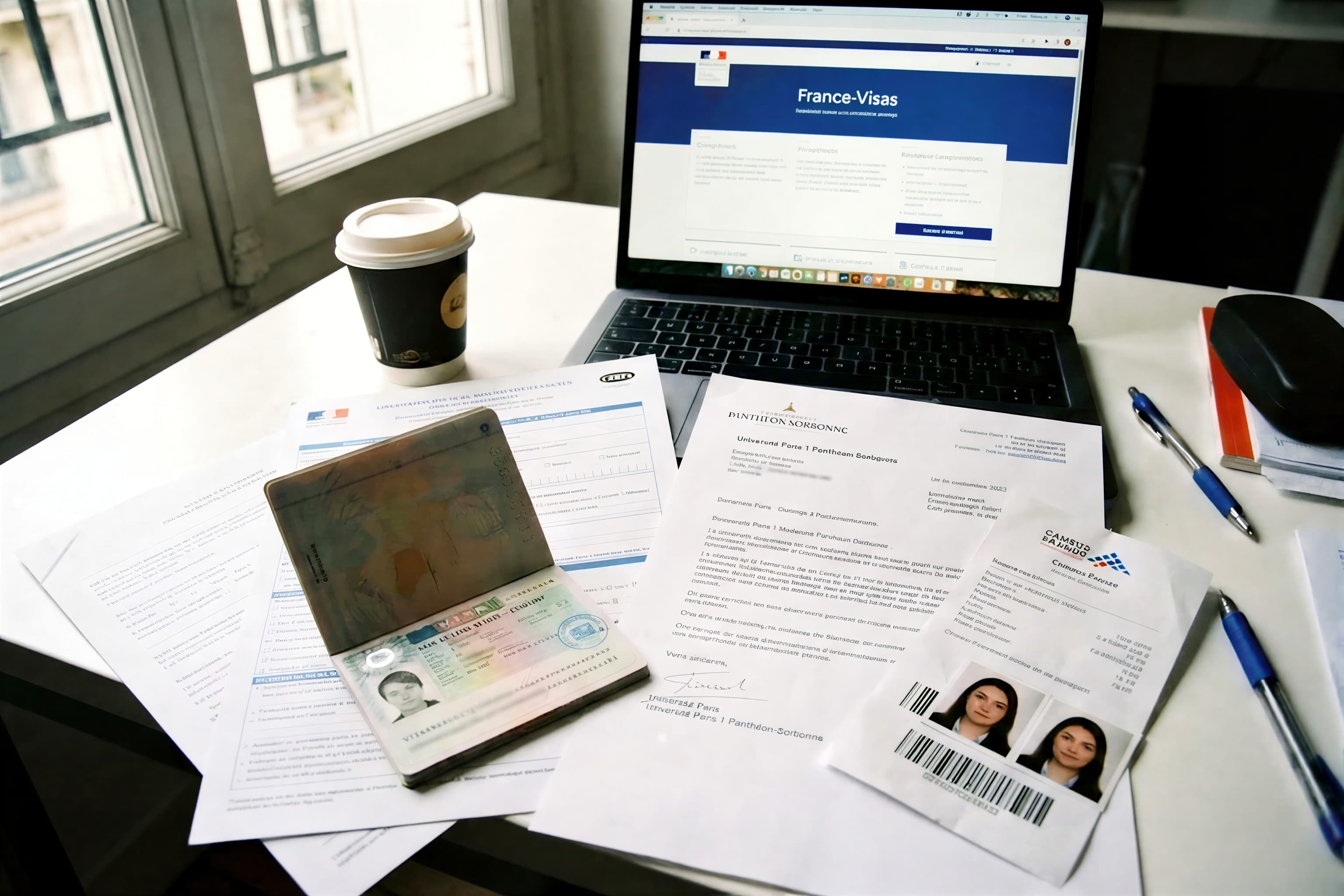 Demande de visa étudiant français