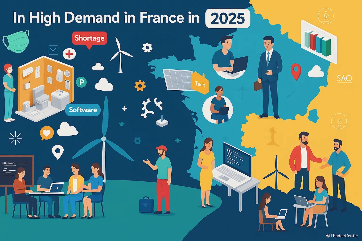 Métiers en tension en 2026